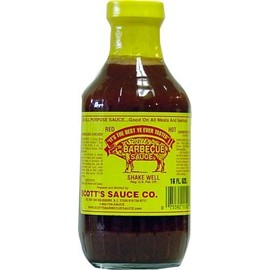 Scott's Spicy BBQ Sauce - Fat and Sugar Free Barbecue Sauce, 16 fl oz (Pack of 2)