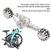 10T Folding Bike Chain Guide Tensioner Bicycle Rear Derailleur Chain