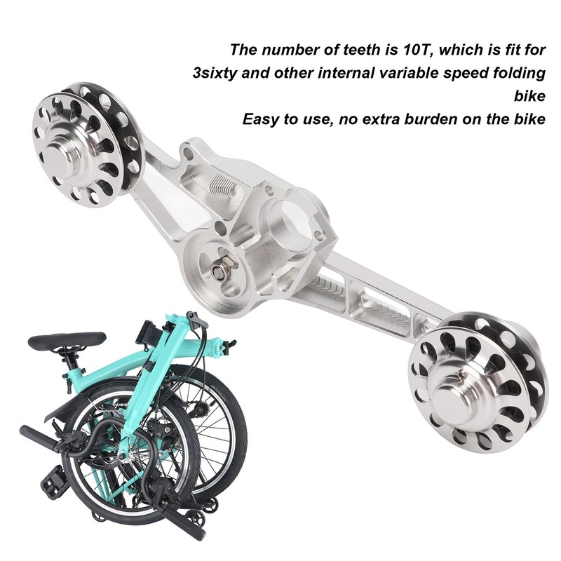 10T Folding Bike Chain Guide Tensioner Bicycle Rear Derailleur Chain