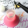 Portable Travel Inkwell Set for Calligraphy Glass Dropper Bottle, Dinky