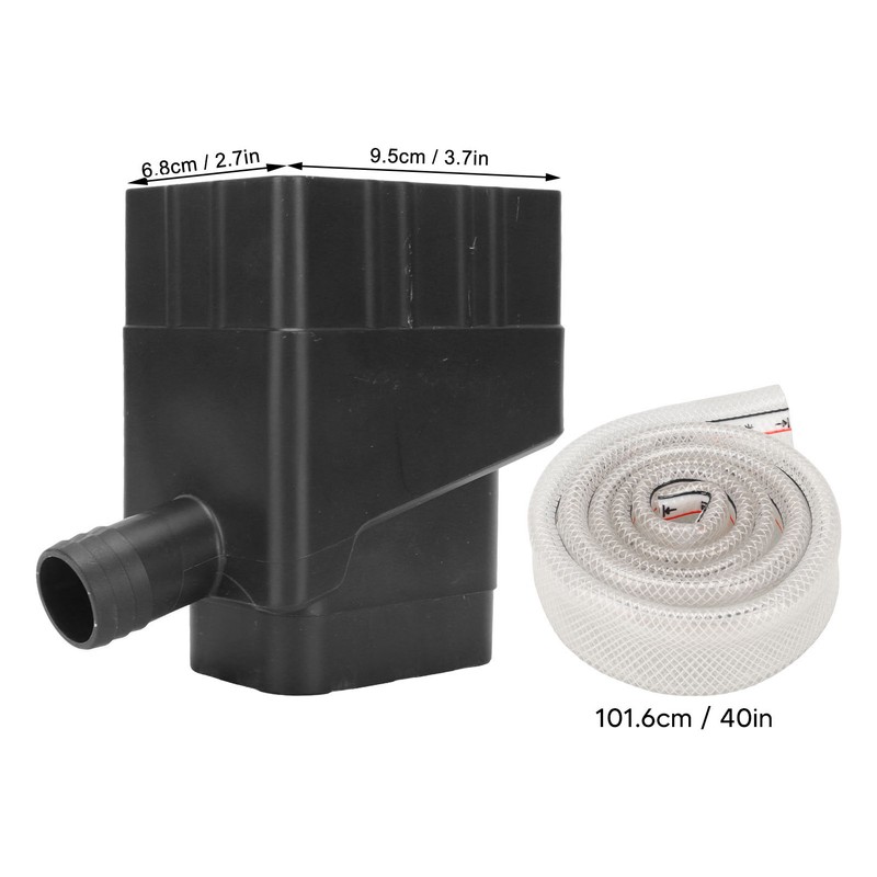 Rainwater Collection System Standard Downspout Water Diverter Connector System with