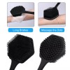 EeeKitOnline Silicone Back Scrubber for Shower, Long Handle Body Brush