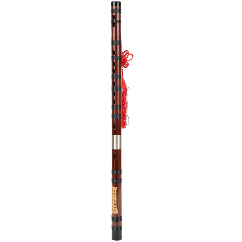 GKey Bamboo Flute Refined Chinese Wind Lettering Instrument Dizi Kit