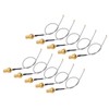 10PCS Coaxial Adapter Cable IPEX to SMA Male Interface RF