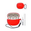 Case for SHOKZ OpenDots ONE Earbuds,Soft Protective,BOVUGAC Silicone Case Cover
