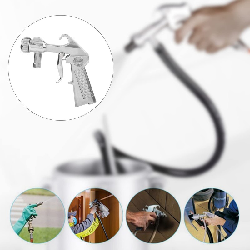 Sand Blaster Gun, Sandblaster Air Siphon Sand Blasting Feed Blast