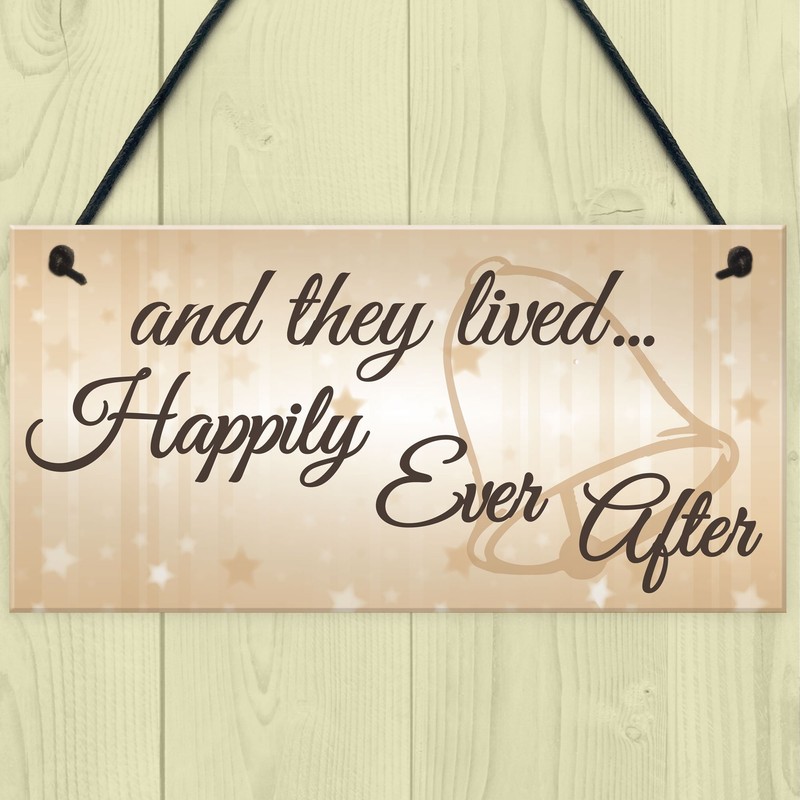 RED OCEAN And They Lived Happily Ever After Hanging Wedding