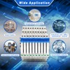 (10Pcs)12V Relay Din Rail;Silm;DC 12V;HF41F/12-ZS 5 Pin 1NO 1NC 6A