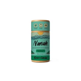 NANAH Desodorante Natural de Romero Sábila en Barra I Ideal para Piel con Sudoración Excesiva I Sin Bicarbonato de sodio I Elimina el mal olor I Apto para toda la familia,60gr.