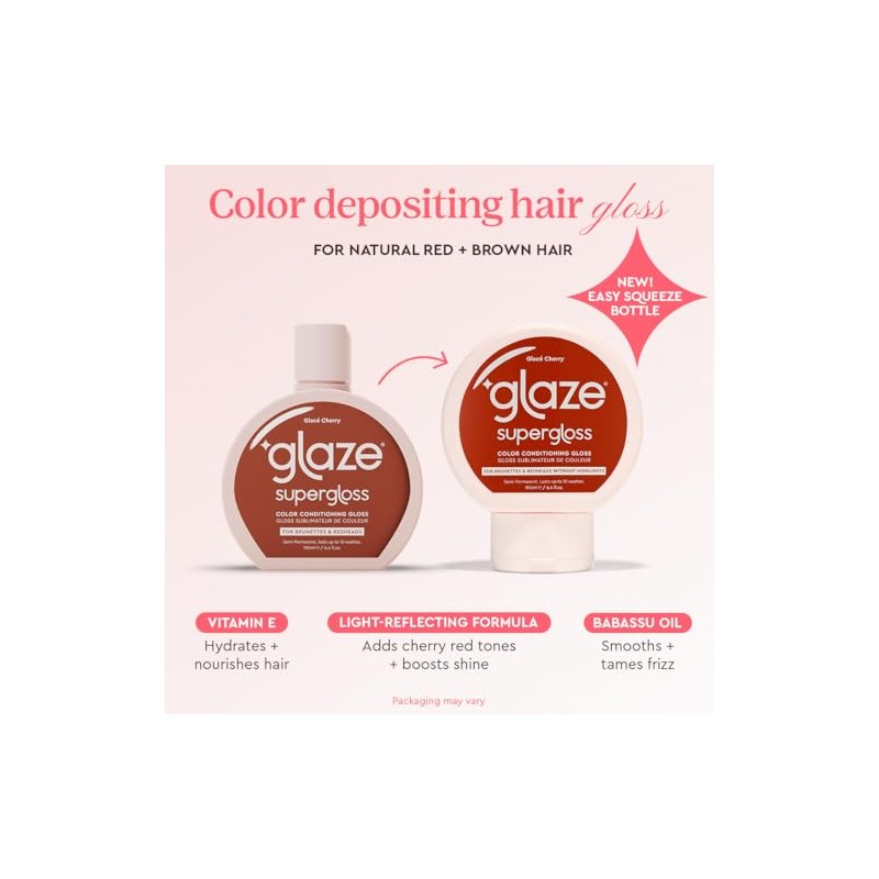 Glaze Supergloss Colour Conditioning Gloss – Hydrating Semi-Permanent Colour Hair