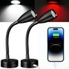 CamperXlite 2 Pezzi Lampada da Lettura LED 12-24V – Flessibile