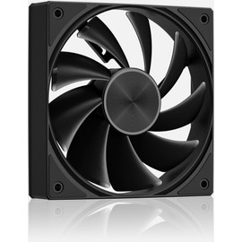 upHere 120mm Computer Case Fan with PWM 4-Pin Interface High Performance Cooling Low Noise for Enhanced PC Cooling Black U3K1