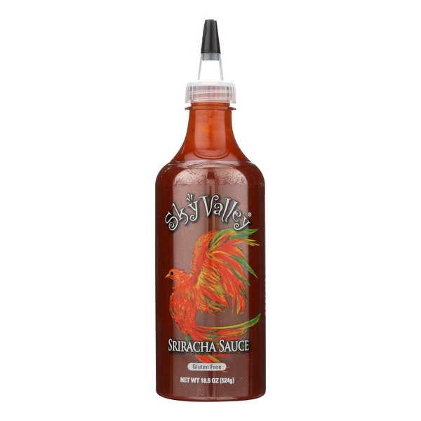 OrganicVille Sky Valley Sriracha Sauce, 18.5 Fluid Ounce - 6 per case.