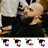 2-Piece Beard Stencils, Beard Styling Shapes, Symmetrical Beard Stencils for