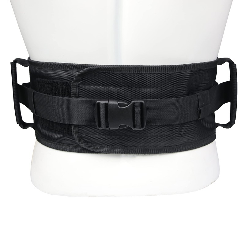 MDSTOP Gait Belt with Padding Handles, Safety Transfer Belt for