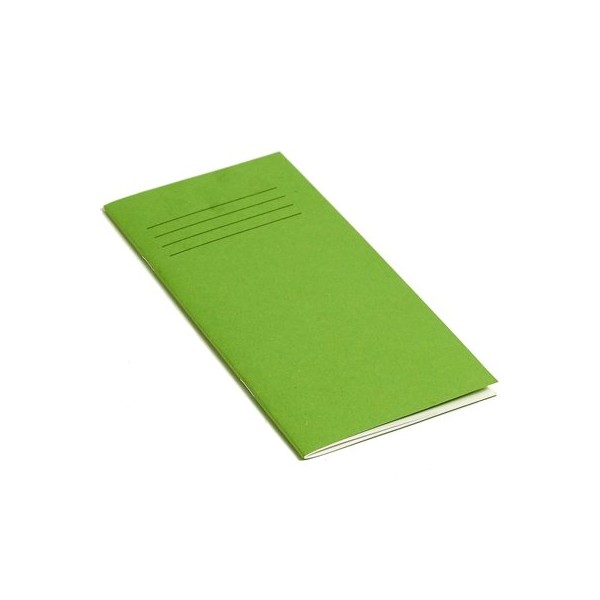 RHINO 200 x 100 mm 32 Page Notebook - Light Green (Pack of 10)