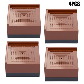 KMQRDZi Pack of 4 Furniture Risers, Furniture Booster Feet, Sofa Coffee Table Bed Foot Raiser, Furniture Raiser Increases the Height of Furniture by 40 mm, for Sofa Coffee Table Cabinet Bed Desk