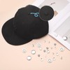 QUARKZMAN Pack of 20 Baseball Cap Button, 20 mm /
