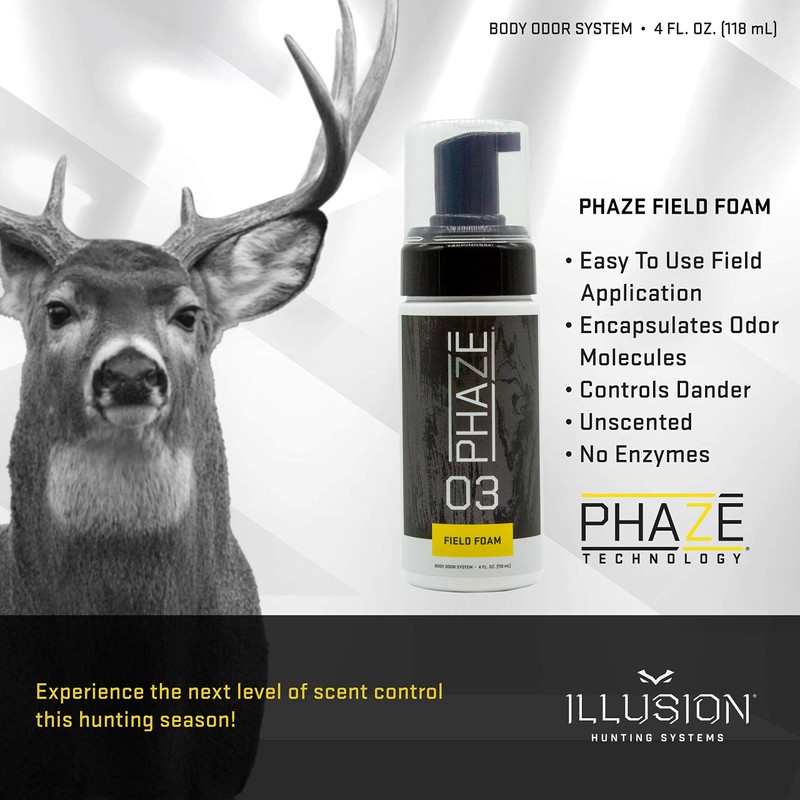 Scent Control Field Foam| PhaZe Body Odor System by Illusion