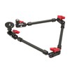 360 Degree Rotation Articulating Arm Mount, 1/4 and 3/8 Thread