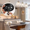ECUDIS Light Fixture Cross Bar Kit, 1/4 IP Center Lamp