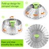 Consevisen Vegetable Steamer Basket for Cooking Food, Stainless Steel Veggie
