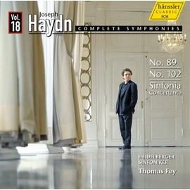 Haydn Symphonies 89 102 Sinfonia Concertante Volume 18