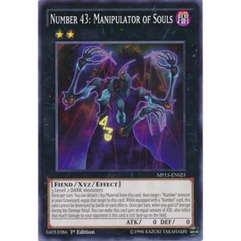 Number 43: Manipulator of Souls - MP15-EN025 - Common - 1st Edition