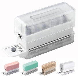 Loose Leaf Punch, 6 Holes, A5, B5, A4 Compatible, Easy to Use, 30 Holes, 26 Holes, 20 Holes, Strong, Multi-functional Hole Punch, Compact, Lightweight, Portable, Durable, Strong, DIY Notebook, Office