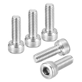 DTGN M4-0.7x14 Socket Head Cap Screws Bolts - 100Pack - Good for Road Bicycle, Mountain Bike, Auto, Motorcycle - 304 Stainless Steel Hex Head Metric Screws - Silver