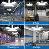 LED Garage Light B22 Deformable 60W, Workshop Ceiling Lighting BC