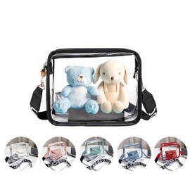 [ikomaido] Plush Pouch for Fan Activities, Plush Pouch, 2 pieces, 3.9 inches (10 cm), Pouch, Plushie, Nirei CM, Mini Plush Pouch, Clear Bag, Plush Bag, Fan Plush Pouch, 7.9 inches (20 cm), 5.9 inches