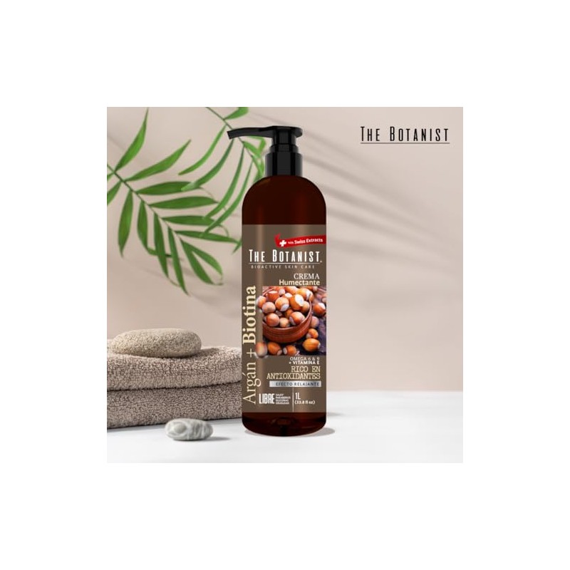 THE BOTANIST Body Cream Biotin Argan Oil 1000 ml