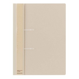 Kokuyo Fastener File Report, 2 Holes, A4, Holds 100 Sheets, Sepia F160S (Set of 10)