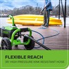 Greenworks 35ft High-Pressure (2300 PSI) Kink-Free Hose, Compatible with M22