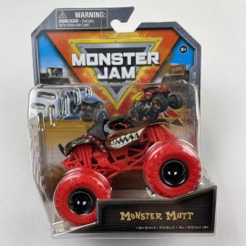 Spin Master Monster Jam SET OF 4 “Monster Mutt” Collectible Monster Trucks New!