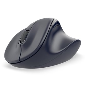 Elecom M-XGL30DBSKABK EX-G Wireless Mouse, 2.4 GHz, Silent, Large Size, 5 Buttons, AskDoctors Rating Service, Antibacterial, Black