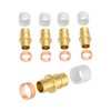 (Pack of 10) EFIELD 1/2" Pex-A Expansion X 1/2" Polybutylene