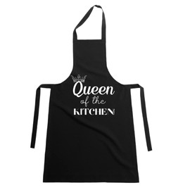 Schürze - Queen of the Kitchen - Für Oma & Mama als Geschenk -Kitchen Aprons for Cooking Baking - Schürze zum Backen und Kochen - Geschenenk für Frauen - Geschenk für Mama