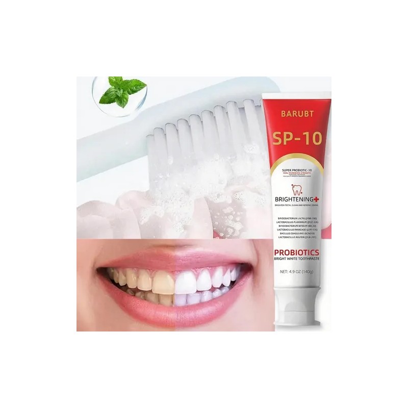 Pasta Dental Blanqueadora Sp-10 Con Probióticos 140g