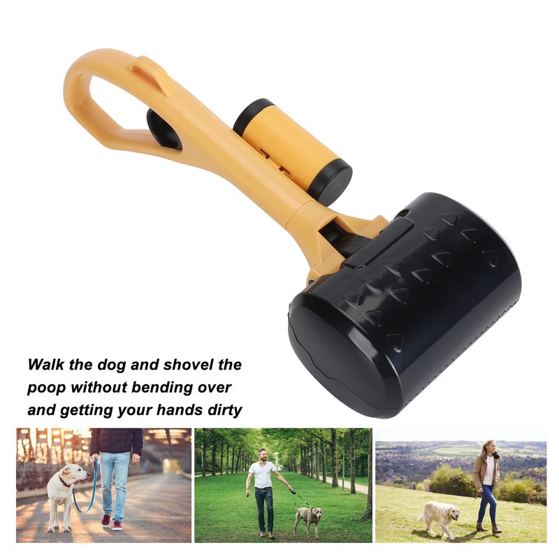 Pet Pooper Scooper Multipurpose Lightweight Portable Long Handle Dog Pooper
