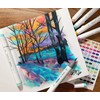 Ohuhu Marker Pads Art Sketchbooks for Markers, 120LB Heavyweight, Acid-Free:_6.9''