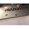 CR Performance MS Mazda Speed Chrome License Plate 3D Out