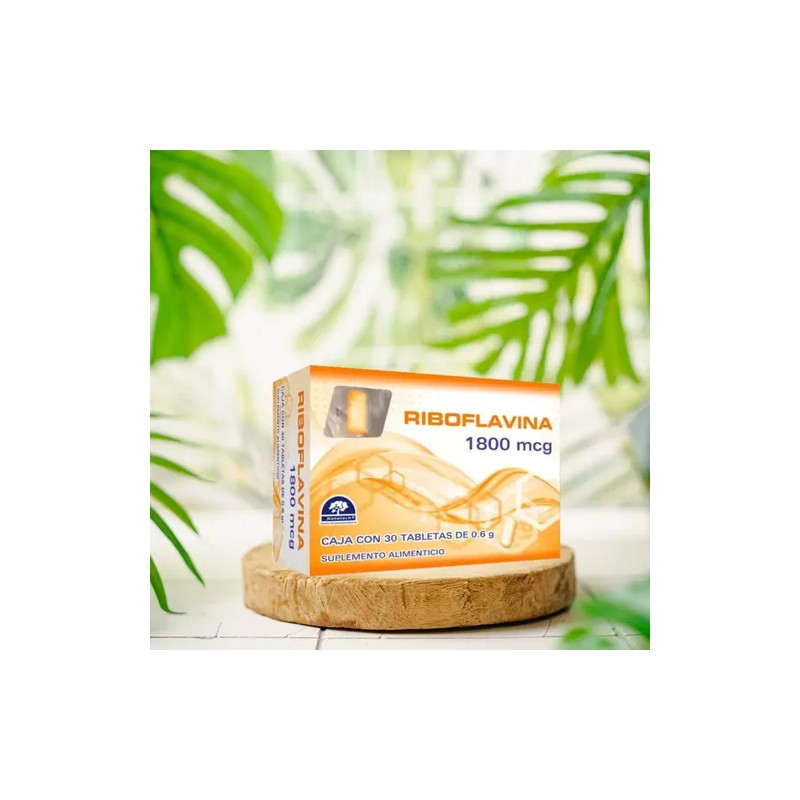 Suplemento en tabletas Natutech Riboflavina x 600g