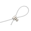 PATIKIL 10pcs 9x8mm Wire Rope Clip Steel Cable Clamp 5mm