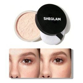 Sheglam Newly Reformulated - Baked Glow Polvo Fijador-tonos Tono Light Pink