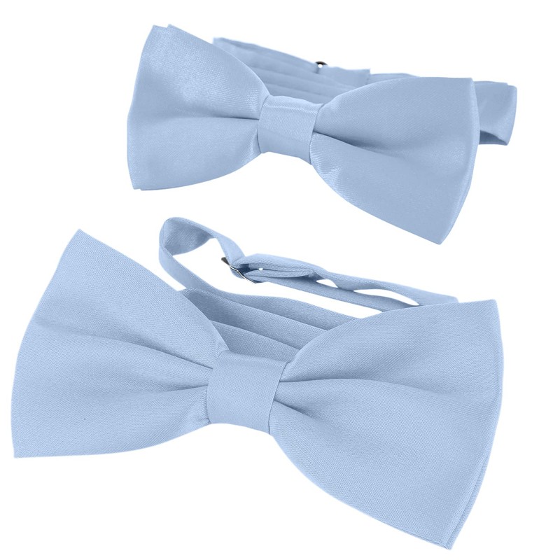 DonDon Father-son bow tie set in partner look, already tied