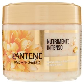 Pantene Intensive Nutitura Intensive Hair Mask with Biotin and Keratin Protection Complex 300ml Pro-V Miracles Mask for Dry Hair, Softens Hair All Day with Pro-V Beads