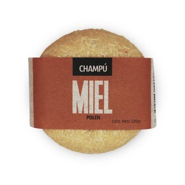 Champú sólido Miel-Polen 120 g Volviendo al origen