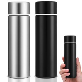 2 Pcs Stainless Steel Water Bottle,Mini Flask 150ML,Coffee Vacuum Small Flasks Small Capacity Portable Travel Drink Water Bottle Insulated Cup